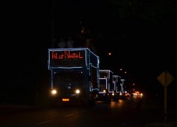 Papai Noel Chegou em Caravana da Gold Scrin 34 DSC_0125