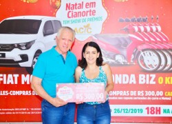 Acic entregou prêmios da promoção de Natal 7 VALE-COMPRAS-EUNICE-GALASSI