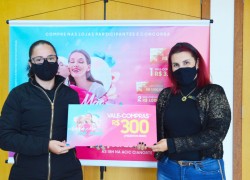 ACIC sorteou prêmios da promoção do Dia das Mães 9 4 SANDRA APARECIDA DOS SANTOS VELA