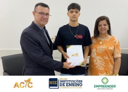 Aqui na ACIC você fica sabendo primeiro! Evento de Premiação Reconhece Alunos Destacados em Cianorte. 43 10