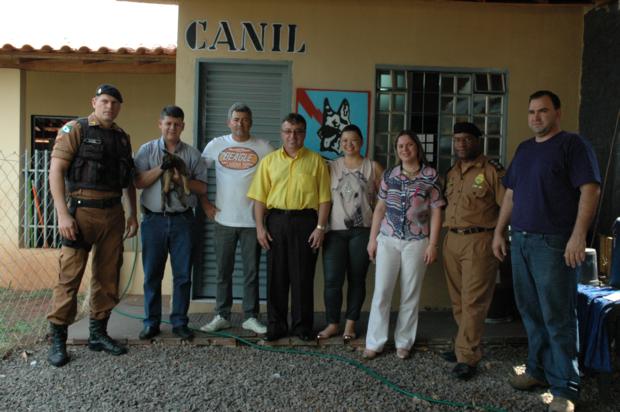 PM Strozake Wanderley Barbosa Luiz Sérgio Mendonça Valdir Blaszack Patrícia Longhini Ana Lúcia Capellari Capitão Carmelito dos Santos e Carlos Alberto Camacho.