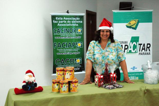 A facilitadora Sirley Fátima de Souza motivou os participantes.