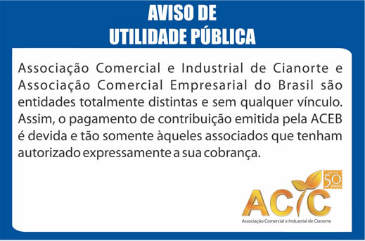 AVISO UTILIDADE PUBLICA site