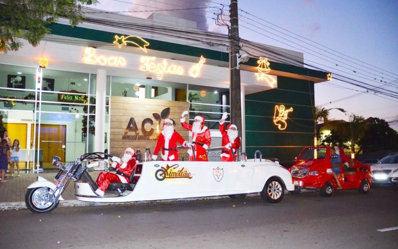 Papai Noel de Limousine