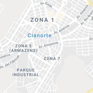 Mapa de Cianorte Online