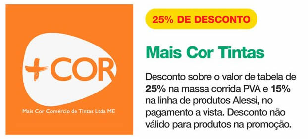 parcerias Mais Cor Tintas