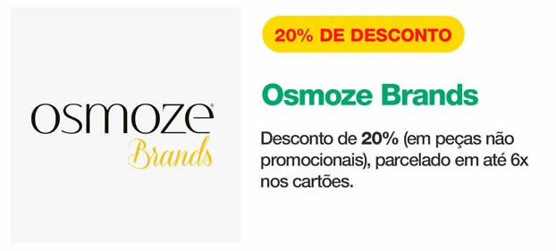 parcerias Osmoze Brands