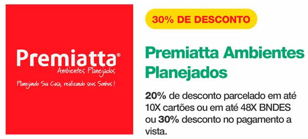 parcerias Premiatta Ambientes Planejados