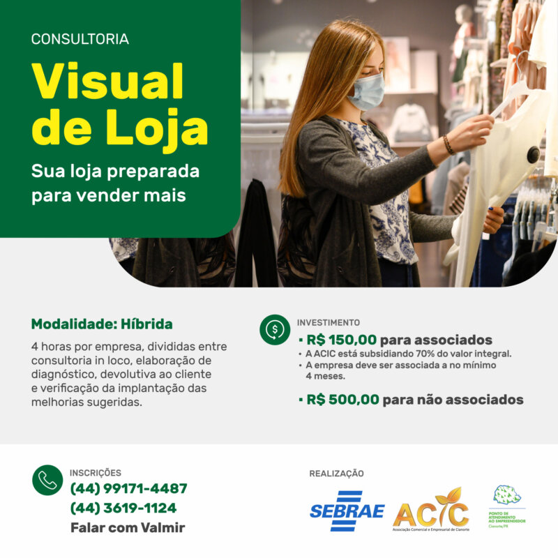 Consultoria Visual de Loja - Sua loja preparada para vender mais