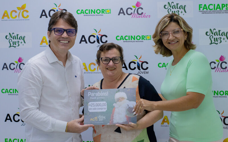 Campanha de natal da ACIC distribui mais de 100 mil reais em vales compra! 2
