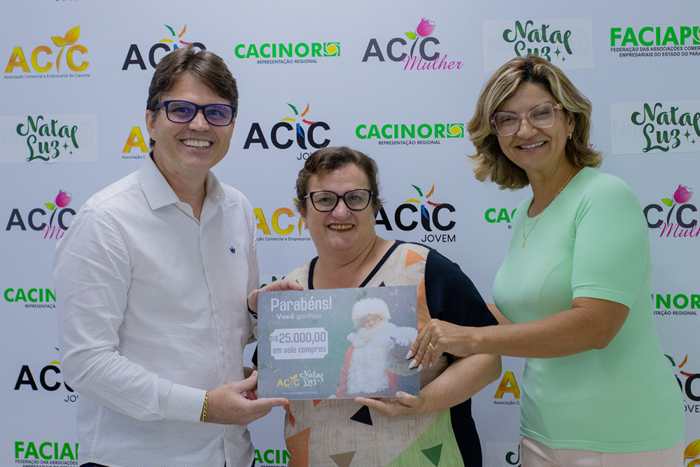 Campanha de natal da ACIC distribui mais de 100 mil reais em vales compra! 2