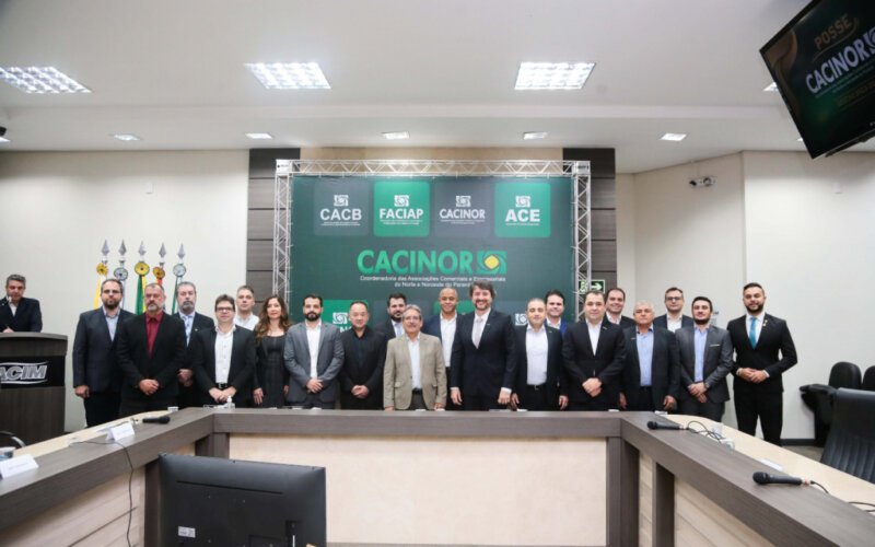 ‘Vamos dar continuidade ao projeto de governança regional no Norte e Noroeste do PR’, diz Henrique Santos, oficialmente empossado como novo presidente da Cacinor 32