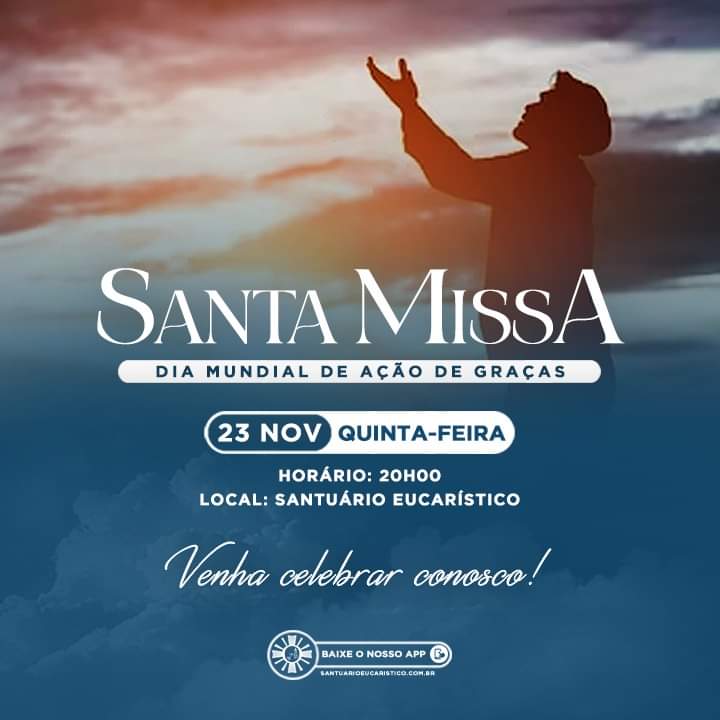 Aqui na ACIC você fica sabendo primeiro! Igreja celebra DIA MUNDIAL DE AÇÃO DE GRAÇAS. 2