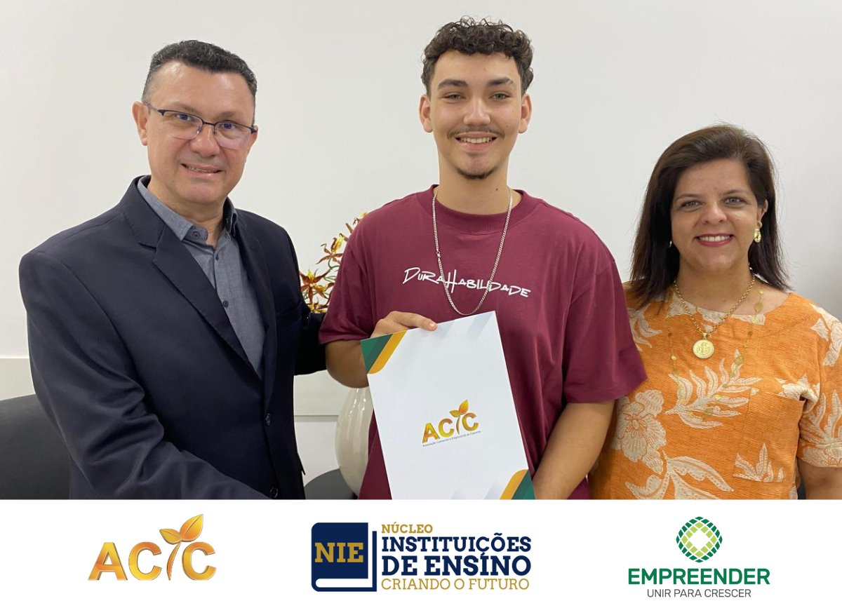 Aqui na ACIC você fica sabendo primeiro! Evento de Premiação Reconhece Alunos Destacados em Cianorte. 2