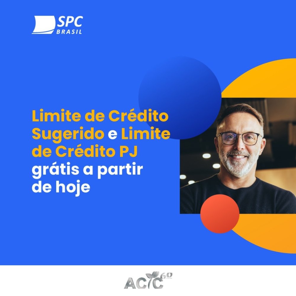 Aqui na ACIC você fica sabendo primeiro! Aproveite a Degustação em Dobro: Consultas Gratuitas aos Insumos de Limite de Crédito! 2