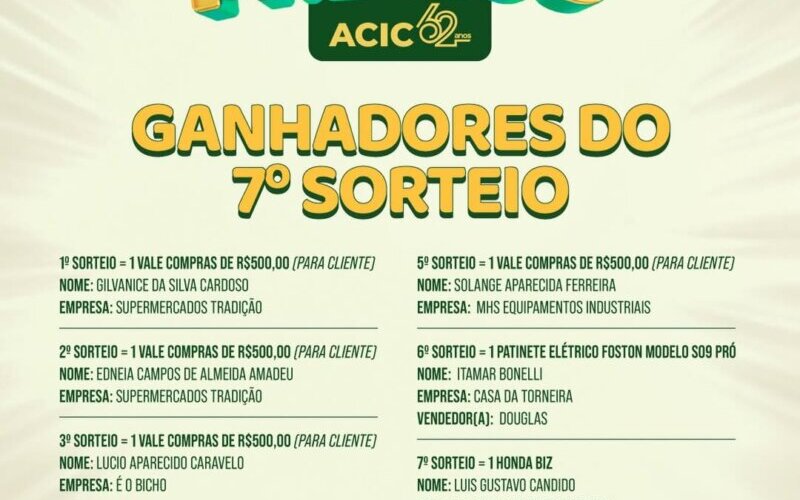 7º SORTEIO DA CAMPANHA SHOW DE PRÊMIOS 4