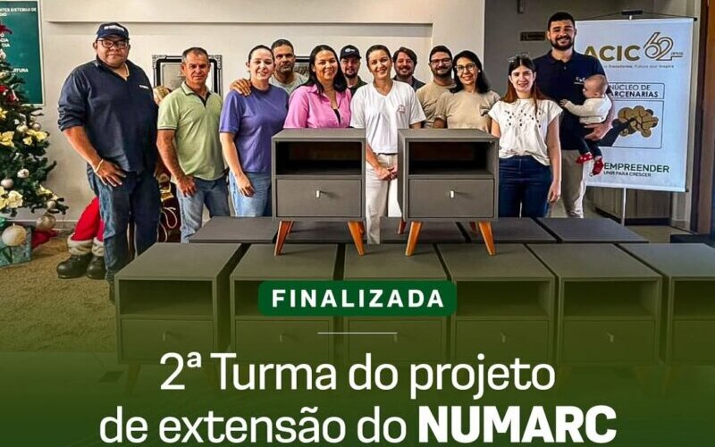 Segunda turma do projeto de extensão do NUMARC com a UEM 2