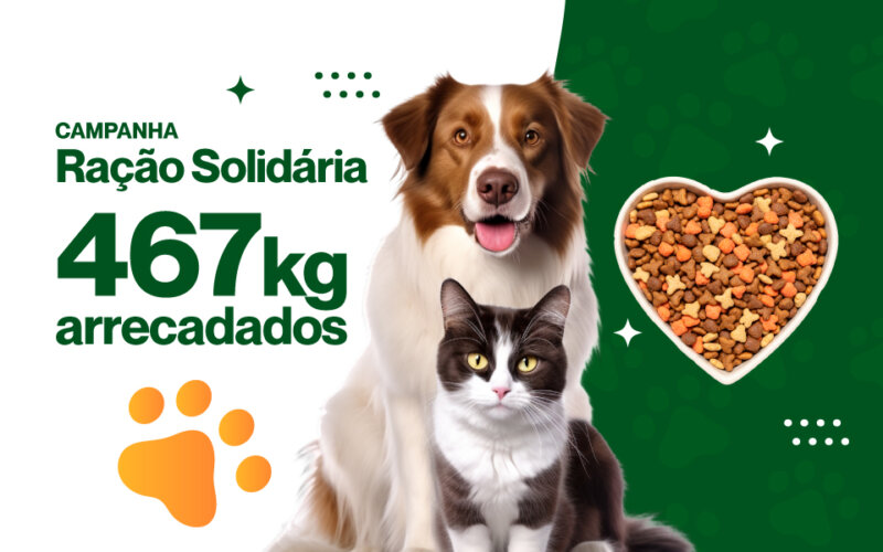 Núcleo VetPet do Programa Empreender da ACIC arrecada 467 kg de ração para cães e gatos 6