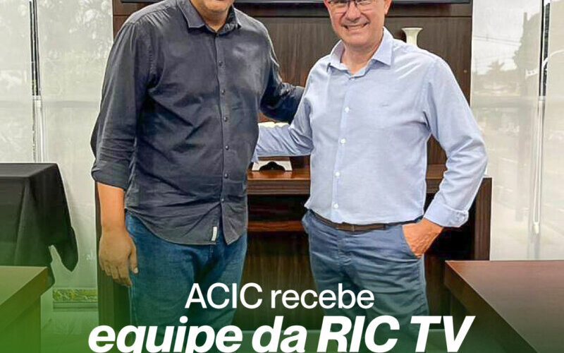 ACIC recebeu equipe da RICTV para entrevista com o presidente da entidade 24
